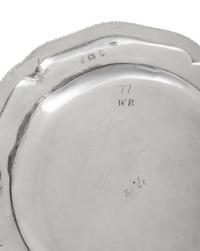 A George III Silver Dinner Plate