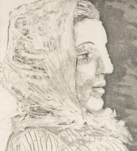 Buste de Femme avec Fichu , 1939