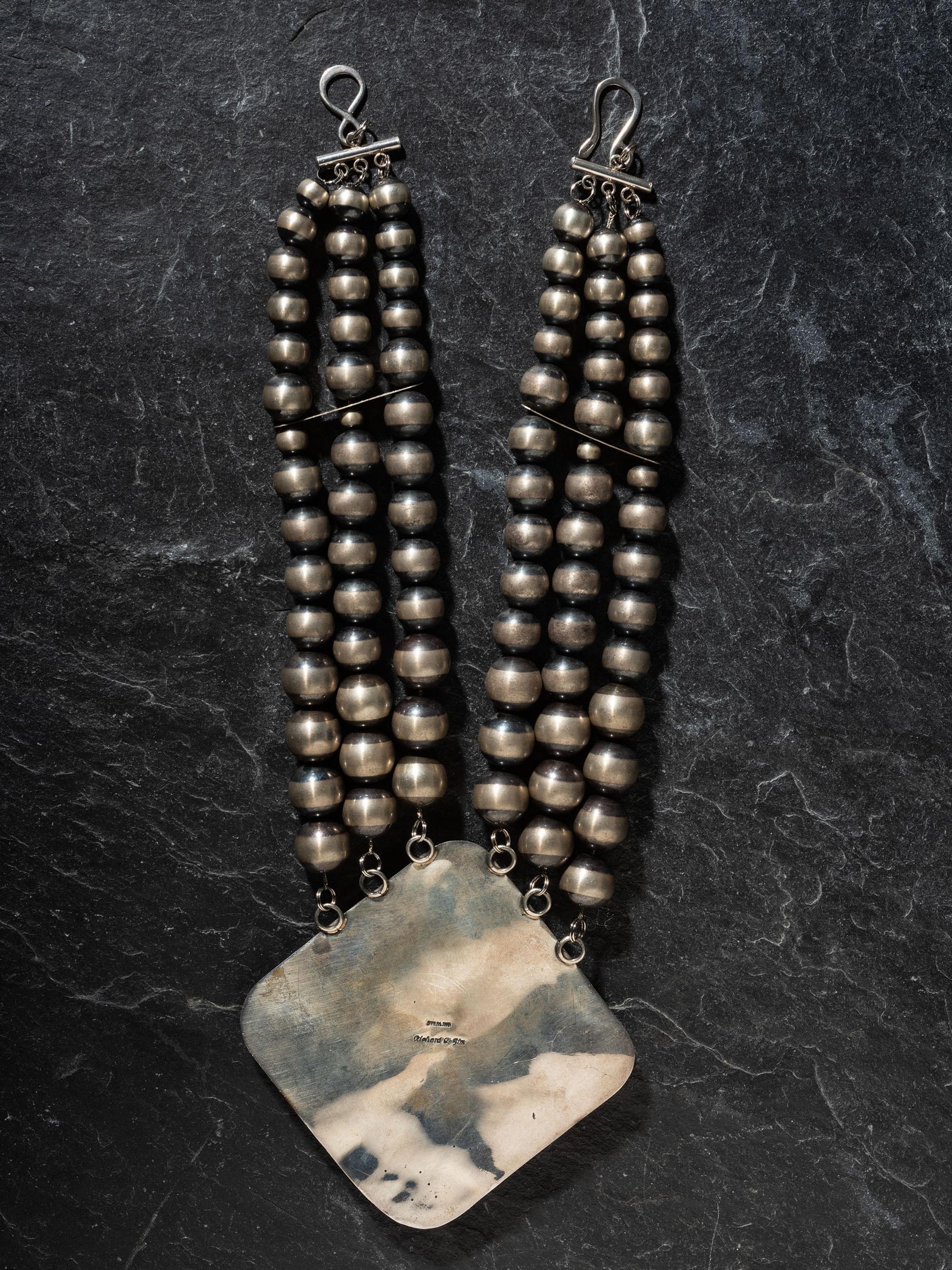 Navajo and Mixtec Howlite and Sterling Silver Jewelry