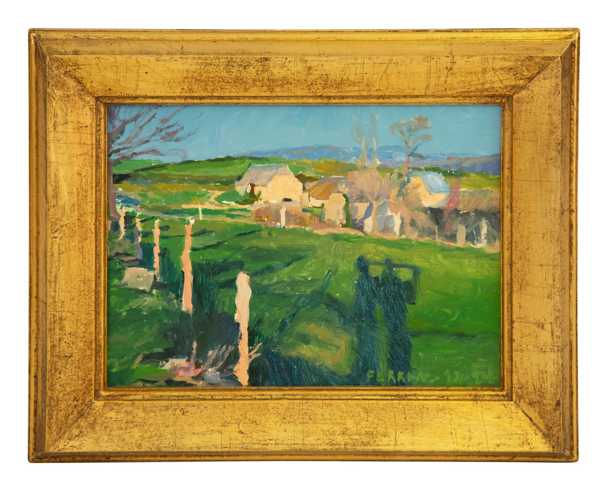 Village in Rural Landscape, 1999