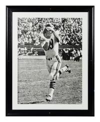 A Group of Four Large Scale Photographs of Mike Ditka Formerly Displayed at Mike Ditka’s Restaurant