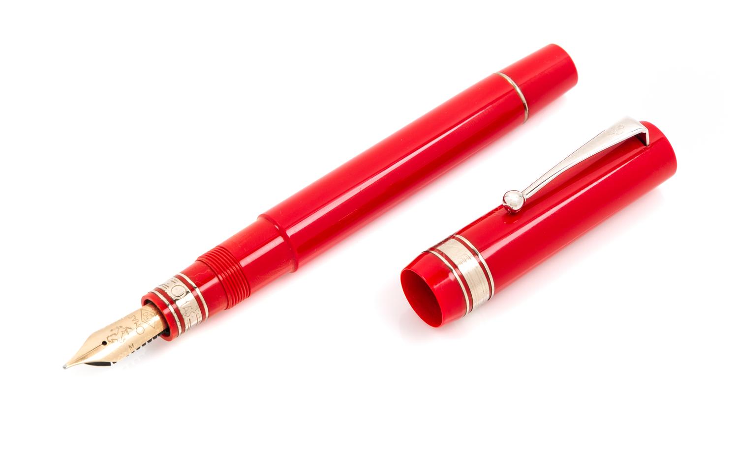 An Omas Ferrari: 348 Challenge Special Edition Fountain Pen