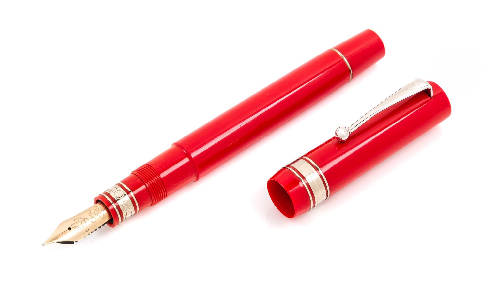 An Omas Ferrari: 348 Challenge Special Edition Fountain Pen