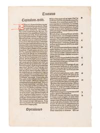 [HERBAL] -- [ Hortus sanitatis. De herbis et plantis... ] [Strassburg: Johann Prüss, ca 1497?].