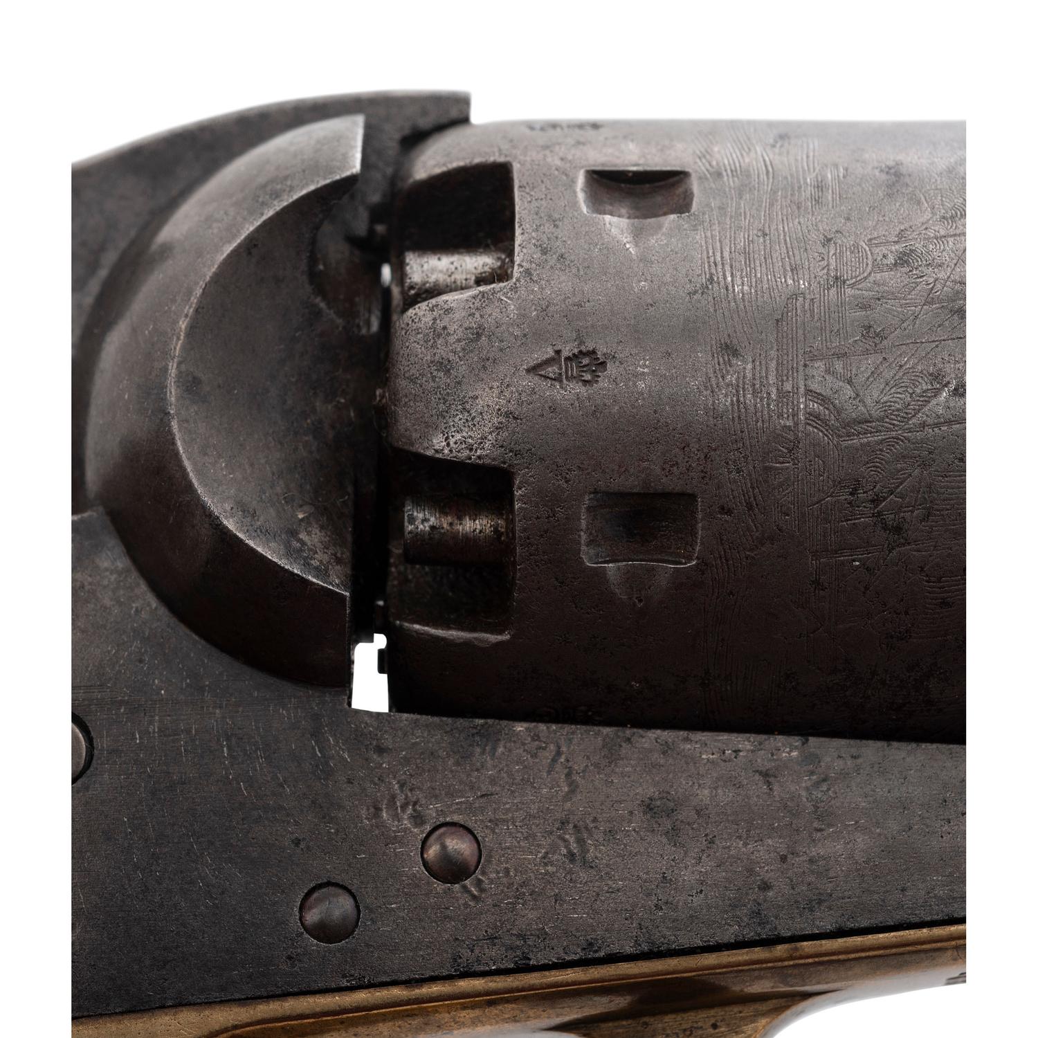 Early London Colt 1851 Navy Revolver