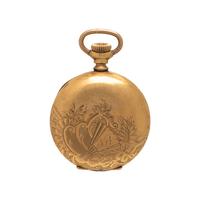Hampden, Gold-Plated Pocket Watch