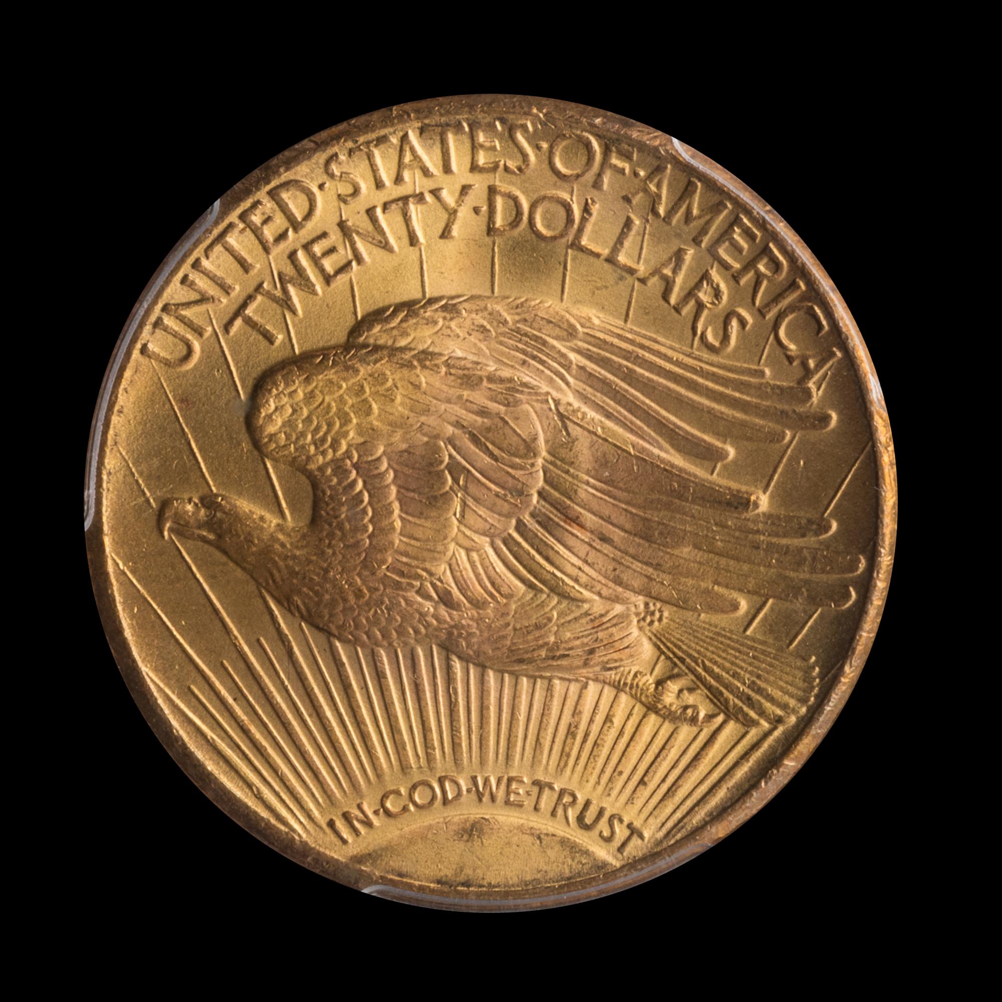 A United States 1927 St. Gaudens $20 Gold Coin