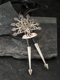 Sterling Silver Palik Mana Bolo Tie