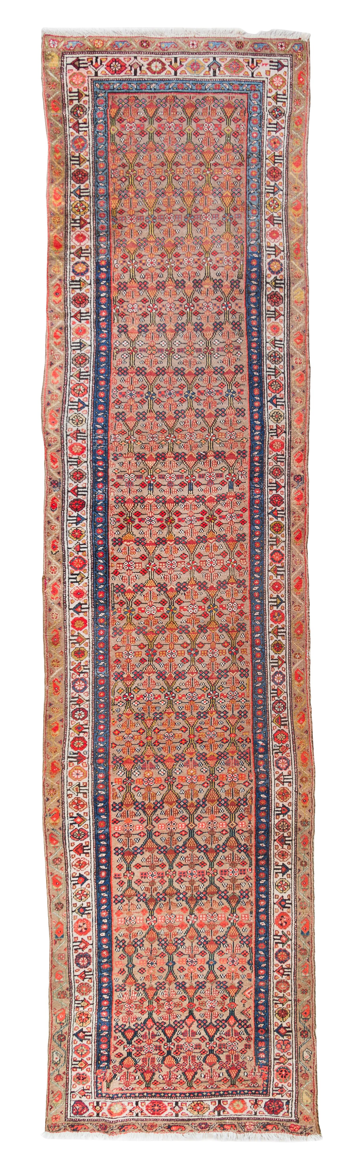 A Malayer Camelhair Runner 13 feet 8 inches x 3 feet 4 inches. — FIRST HALF 20TH CENTURY