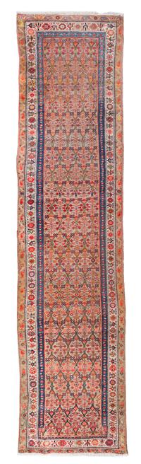 A Malayer Camelhair Runner 13 feet 8 inches x 3 feet 4 inches. — FIRST HALF 20TH CENTURY