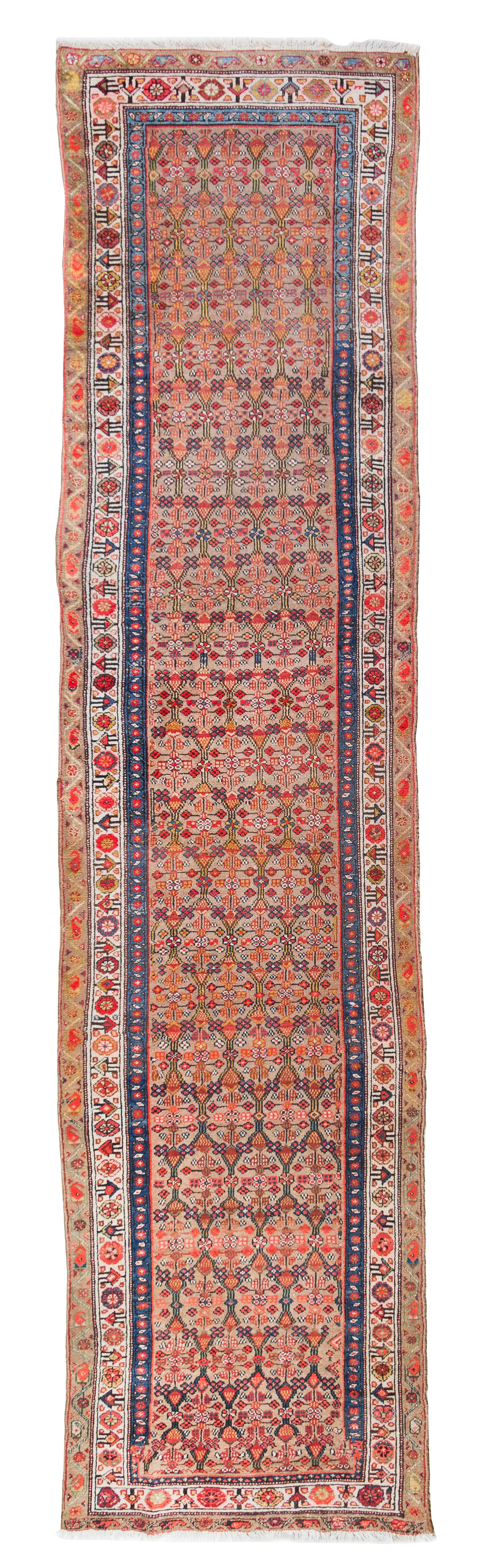 A Malayer Camelhair Runner 13 feet 8 inches x 3 feet 4 inches. — FIRST HALF 20TH CENTURY
