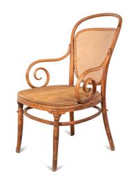 A Thonet Bentwood Open Armchair