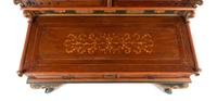 A Continental Painted Bureau Cabinet