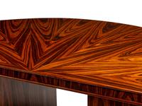 An Art Deco Style Bookmatched Exotic Woods Desk