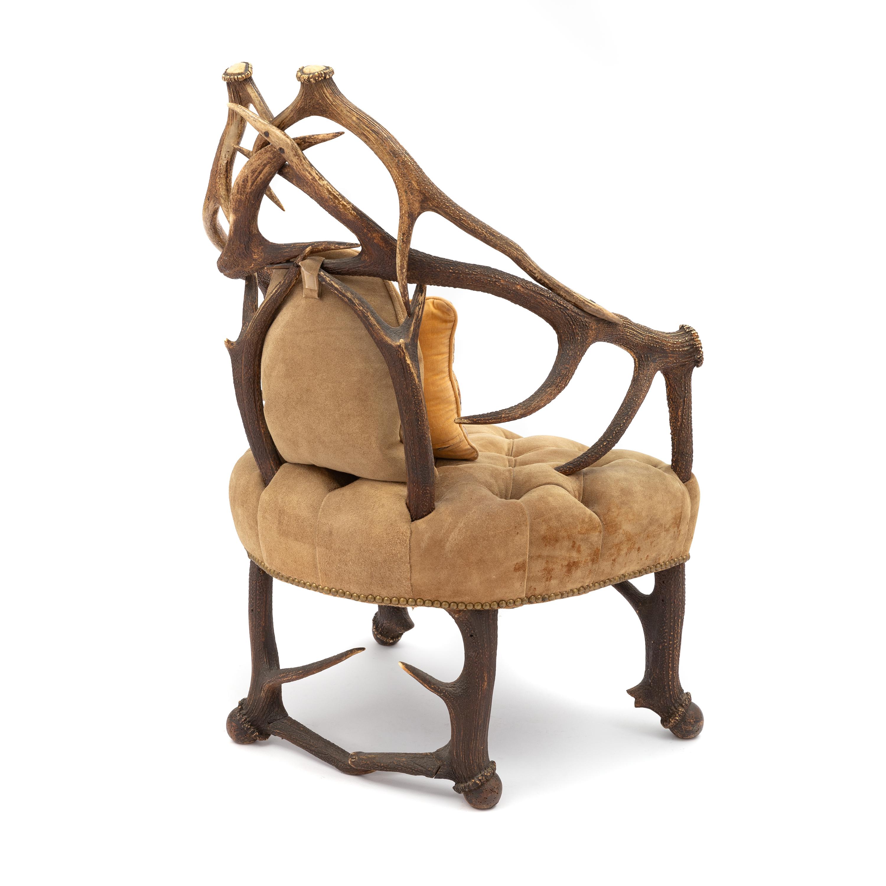 An Antler Armchair