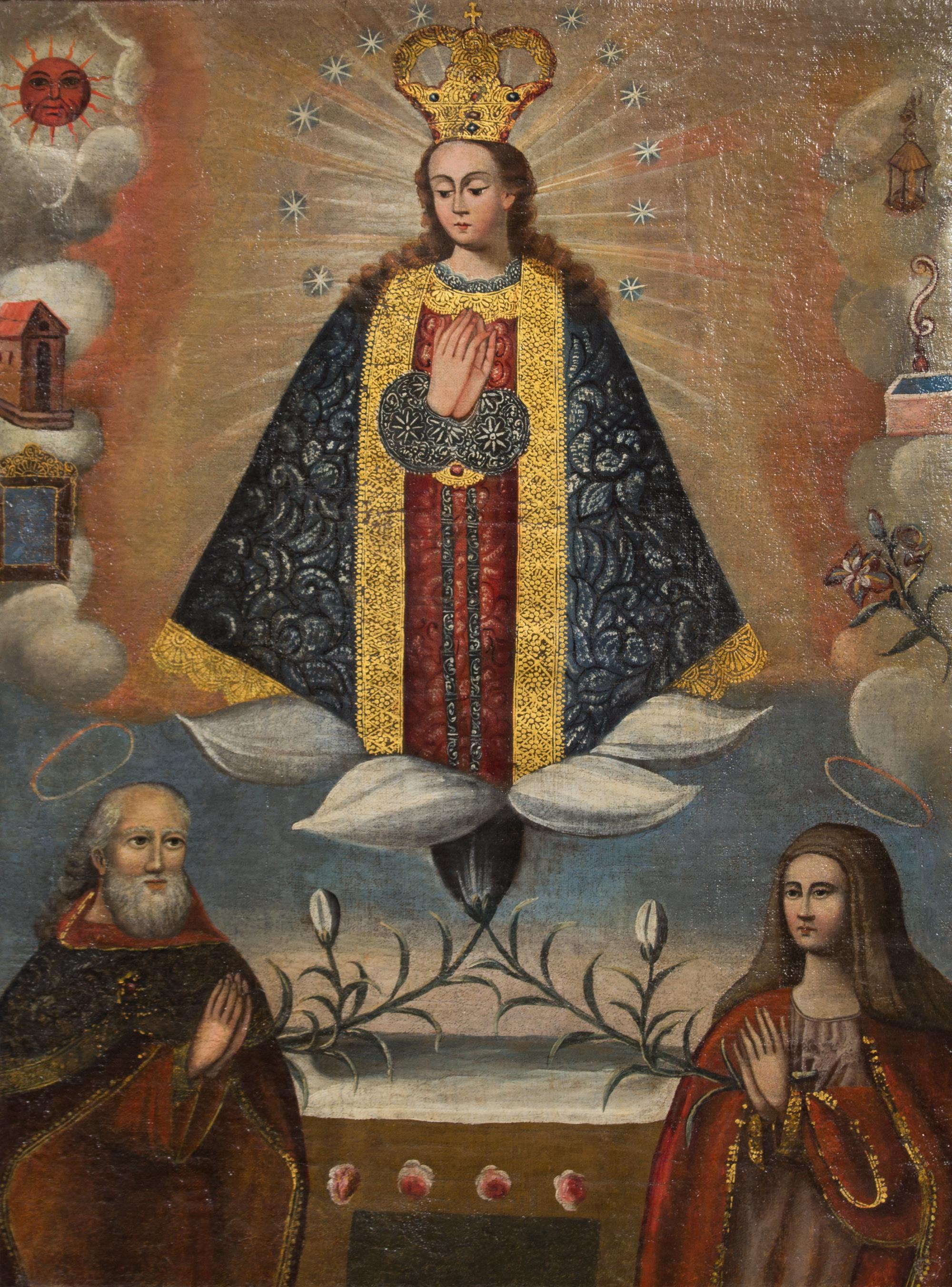 Artist Unknown, (Bolivian, circa 1750), Immaculata