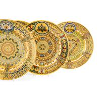 A Set of Six Kornilov Brothers Porcelain Soup Bowls