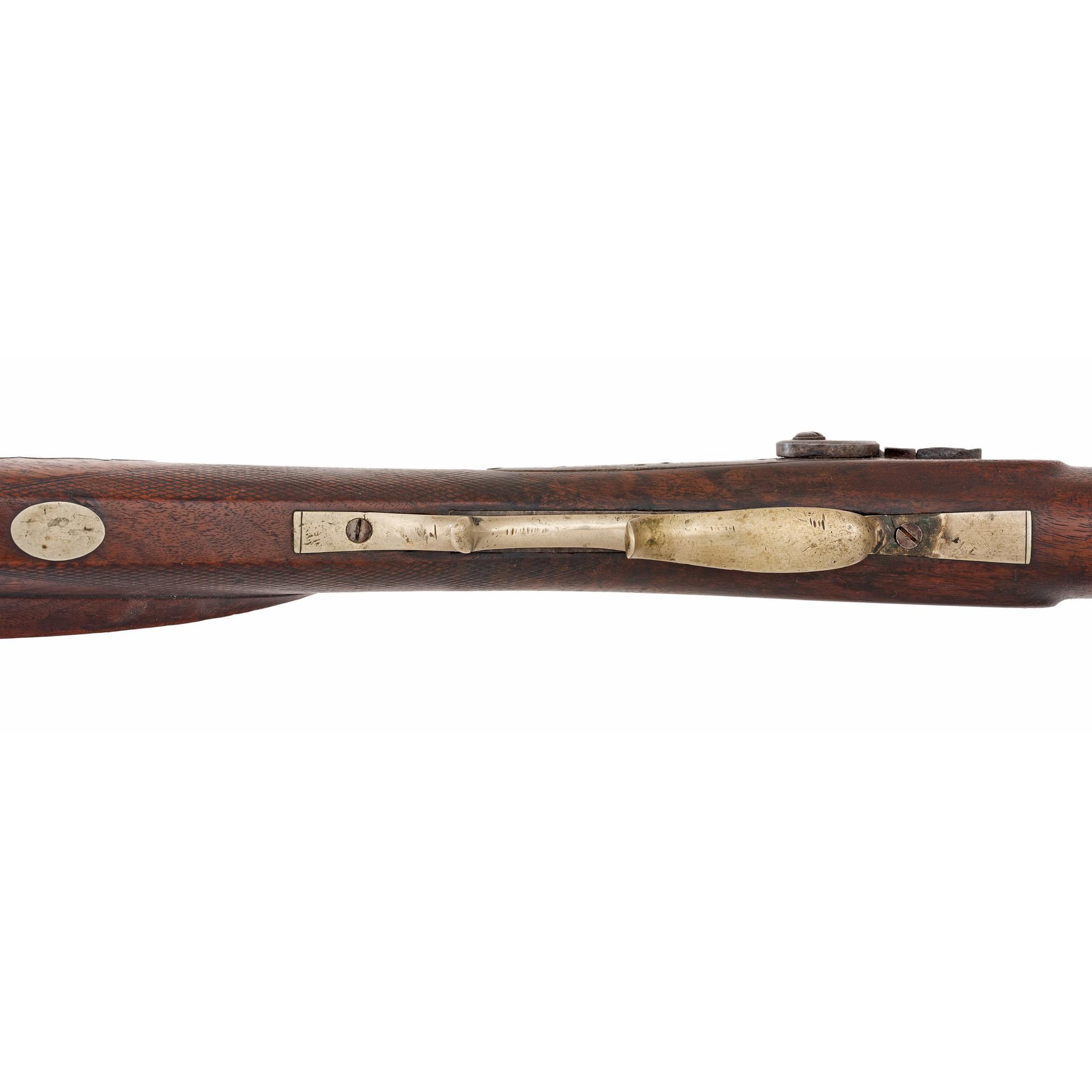 Heavy Barrel Percussion Plains Rifle by Wurfflein