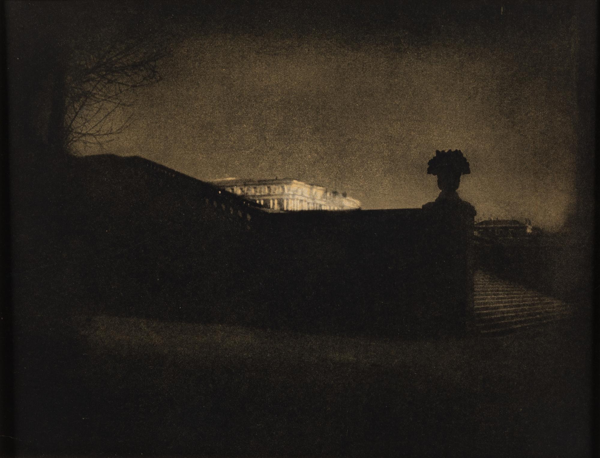 Nocturne–Orangerie Staircase, Versailles (from Camera Work ), 1908