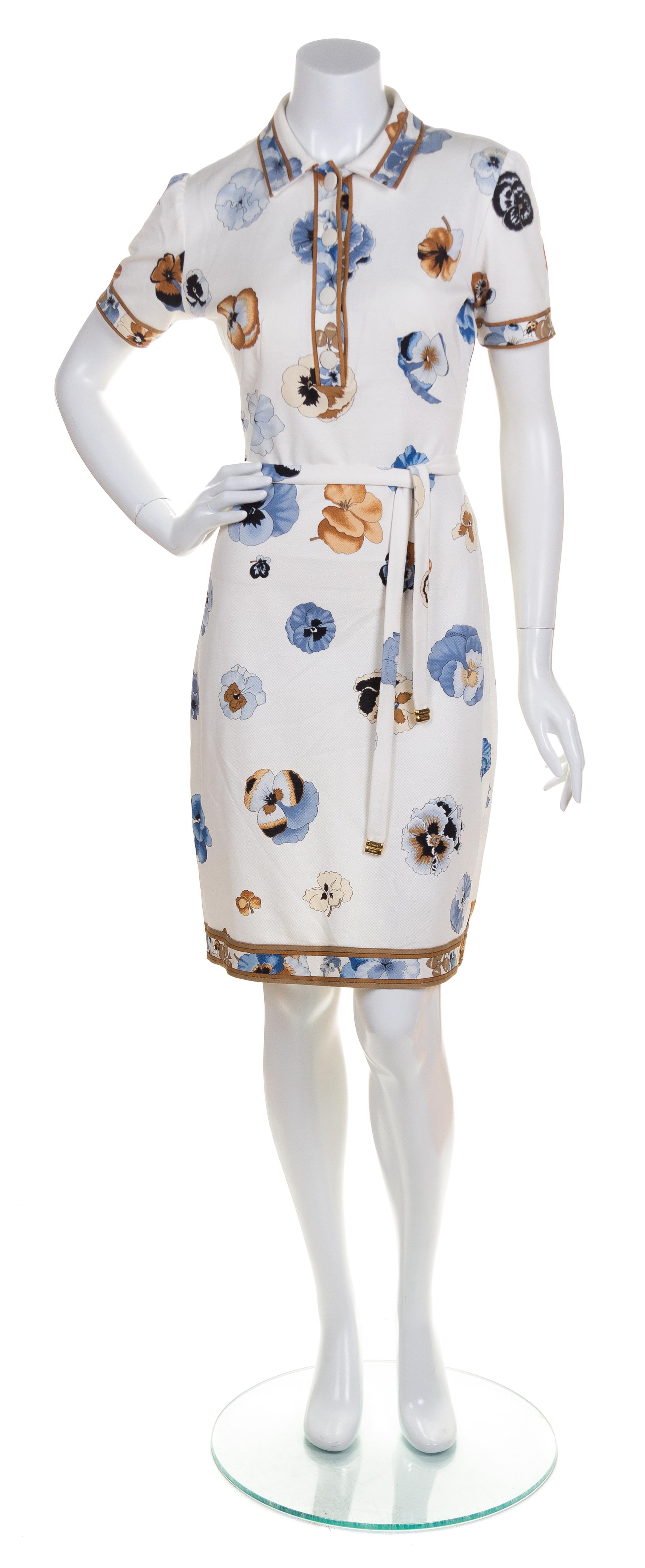 A Leonard White Shirt Dress,