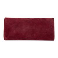 Gucci, Merlot Suede Clutch