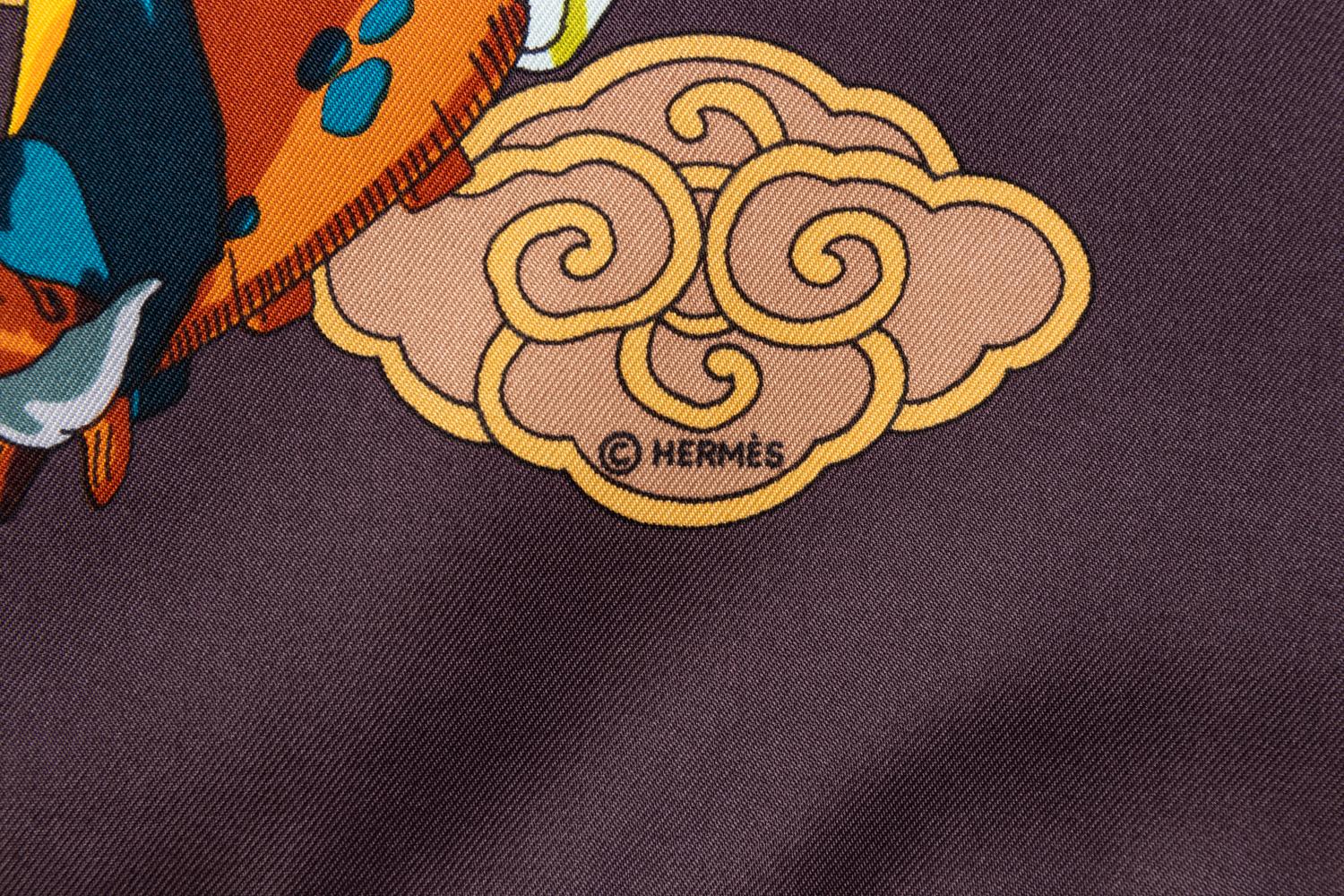 Two Hermès 90cm Silk Scarf, Carré