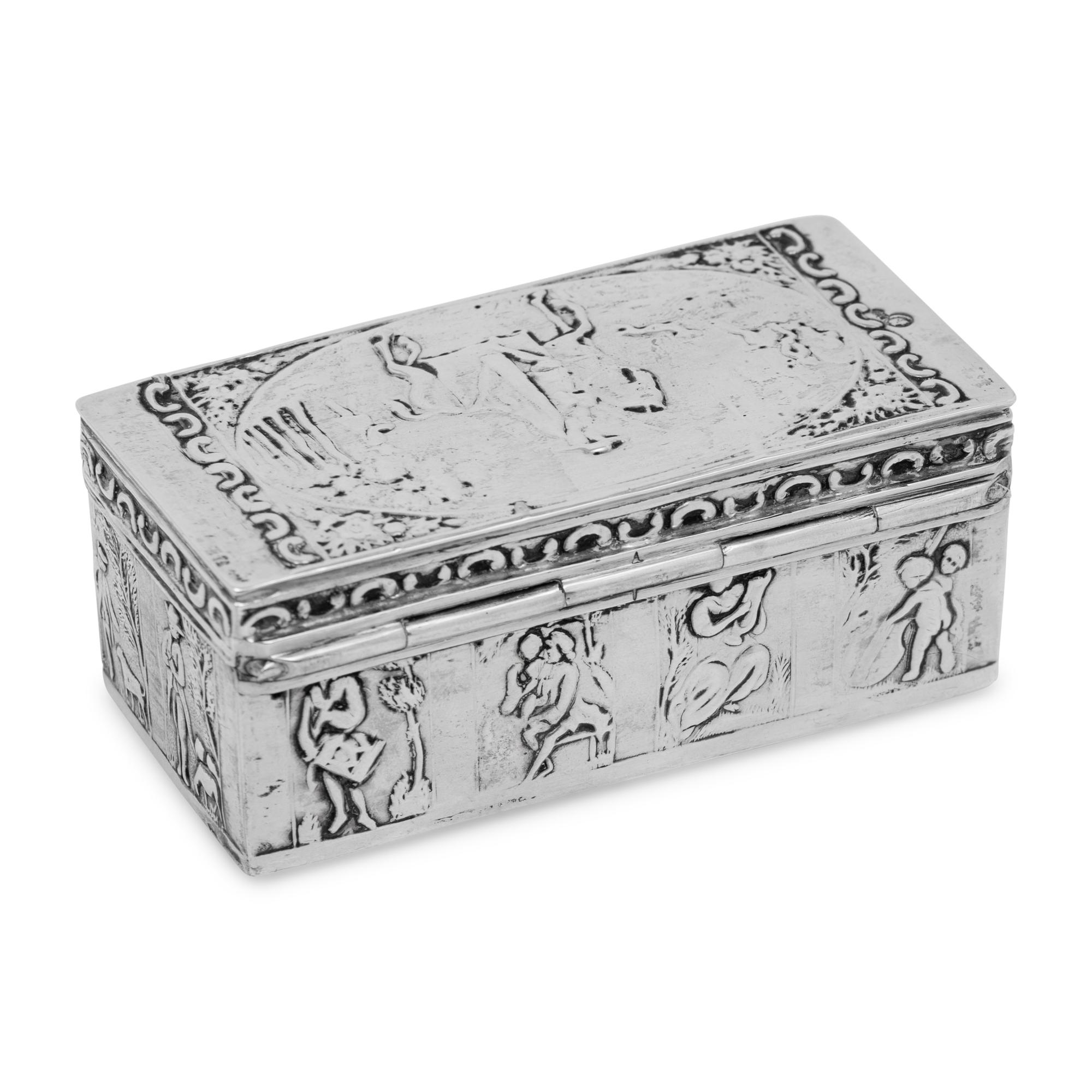 A Dutch Silver Snuff Box