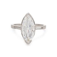 ART DECO, DIAMOND RING