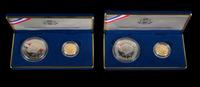 A Pair of United States 1987 Constitution: Bicentennial Two-Coin Set