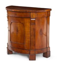 An Austrian Neoclassical Demilune Cabinet