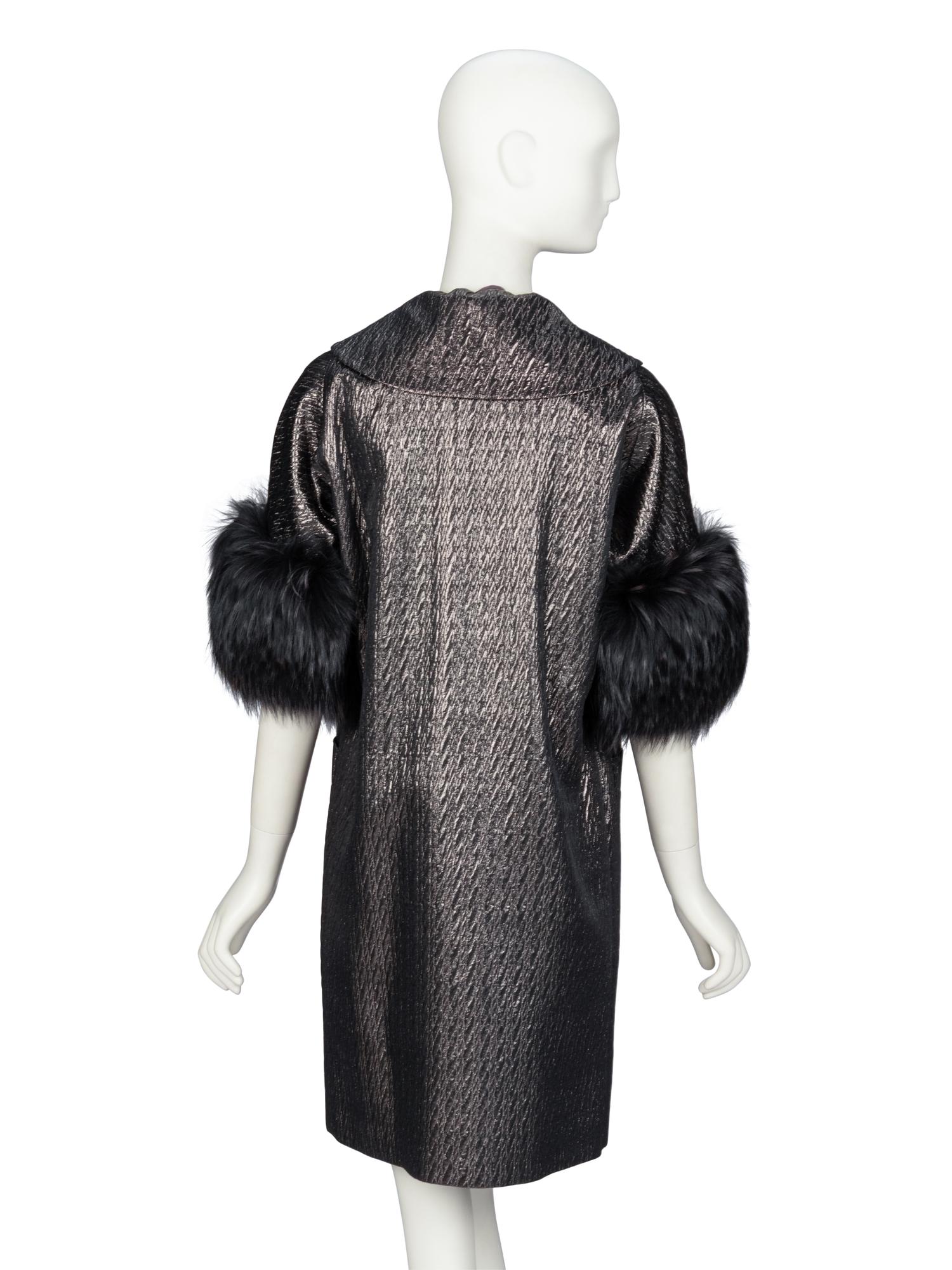 Etro, Fur-Trimmed Evening Coat