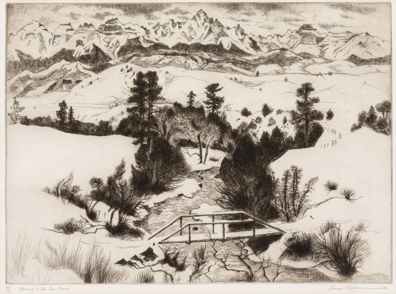 February in the San Juans , edition 43/75