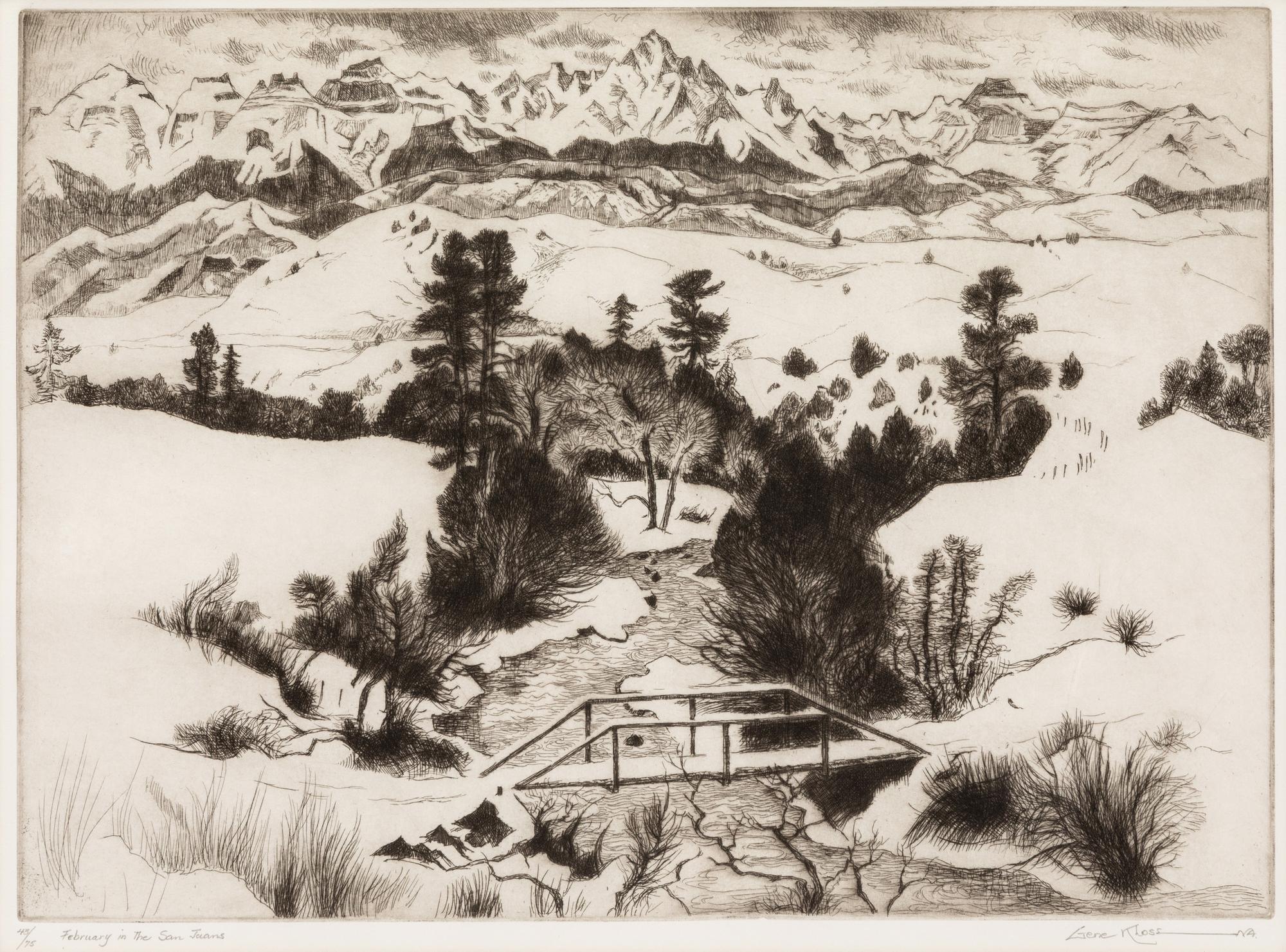 February in the San Juans , edition 43/75