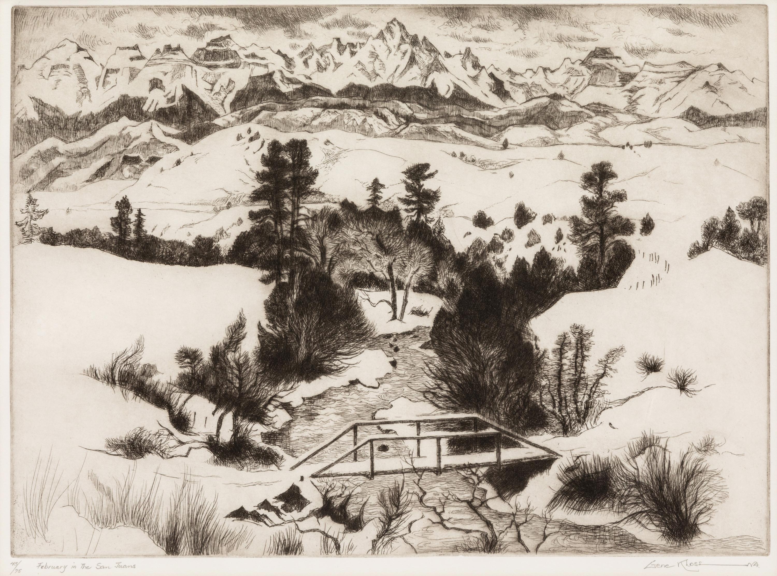 February in the San Juans , edition 43/75