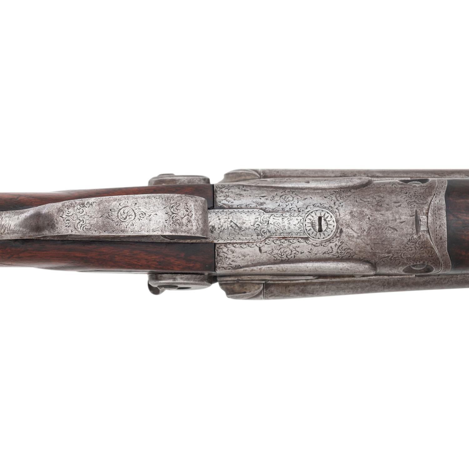 High Grade Parker DH Top Lever Hammer Shotgun
