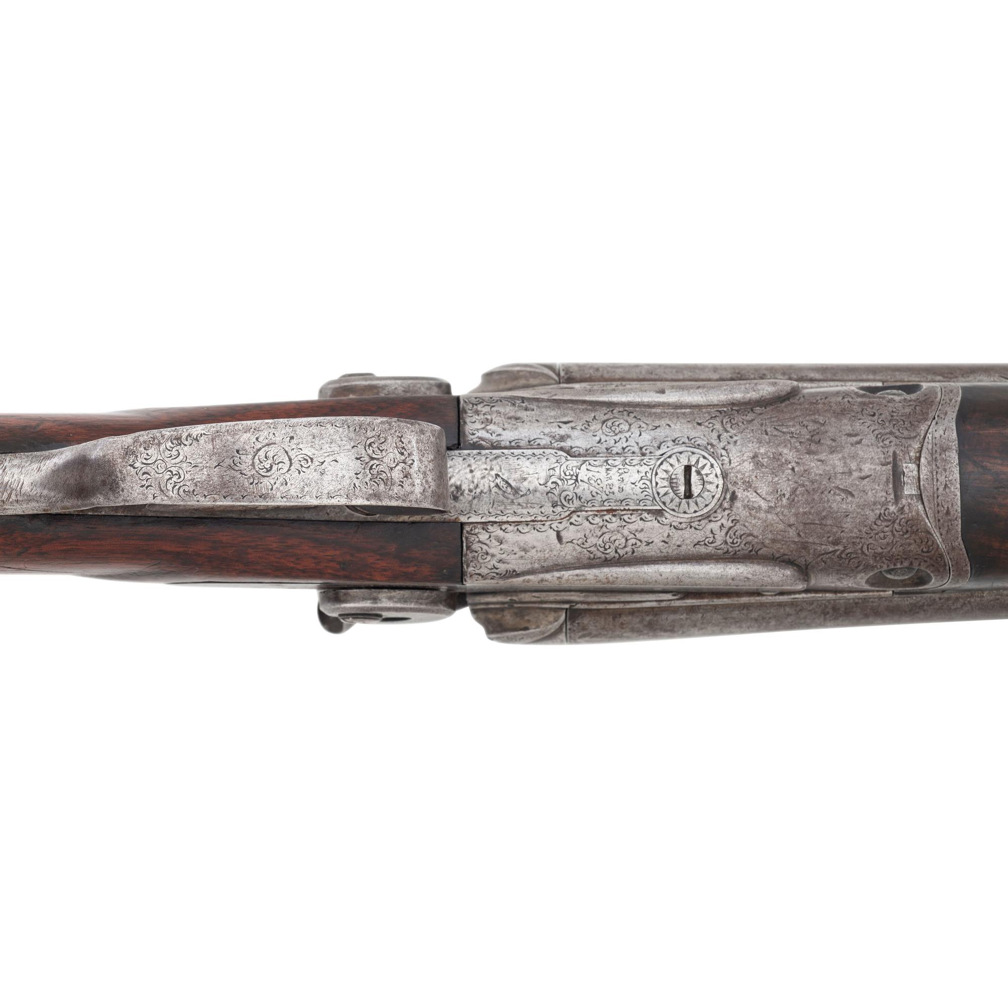 High Grade Parker DH Top Lever Hammer Shotgun