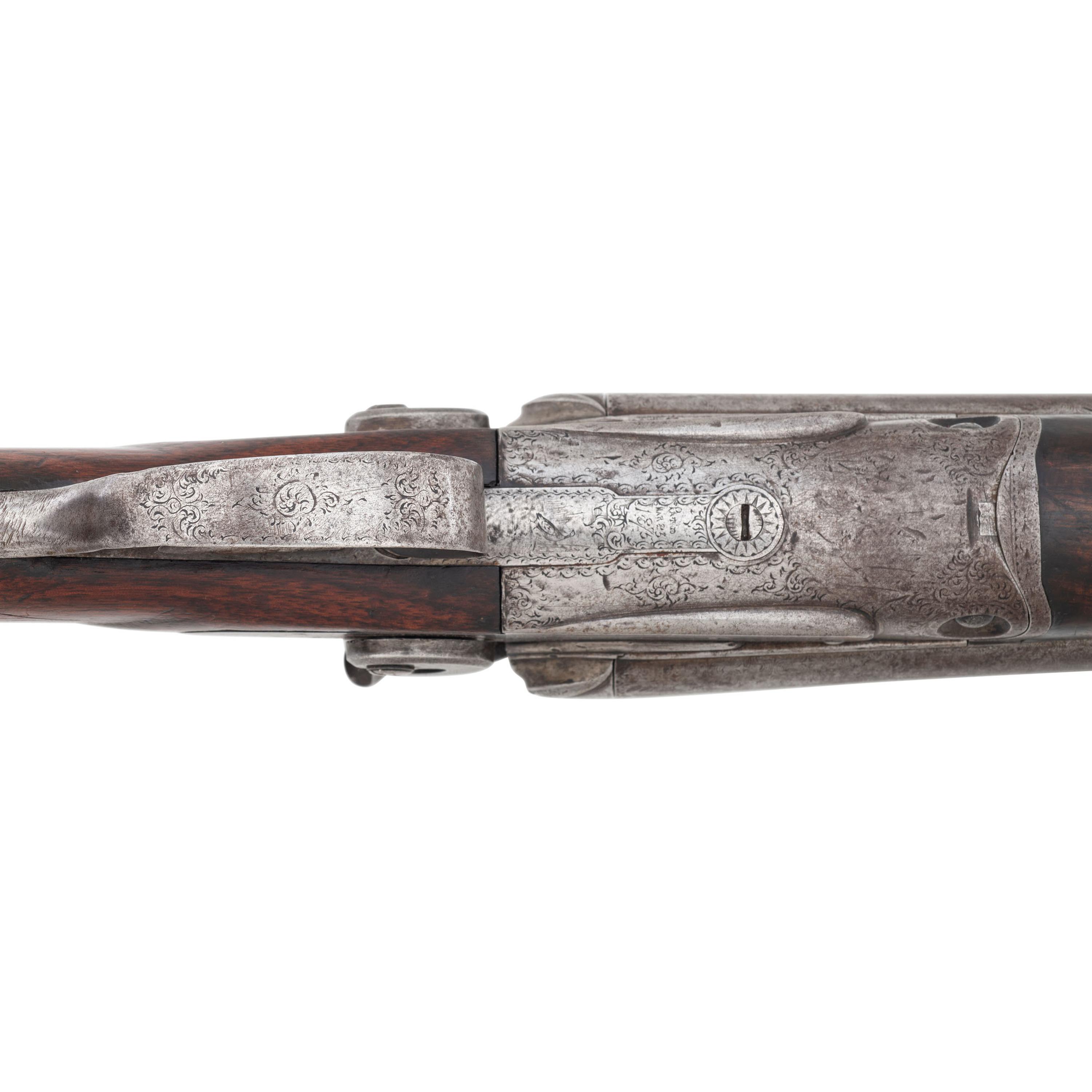High Grade Parker DH Top Lever Hammer Shotgun