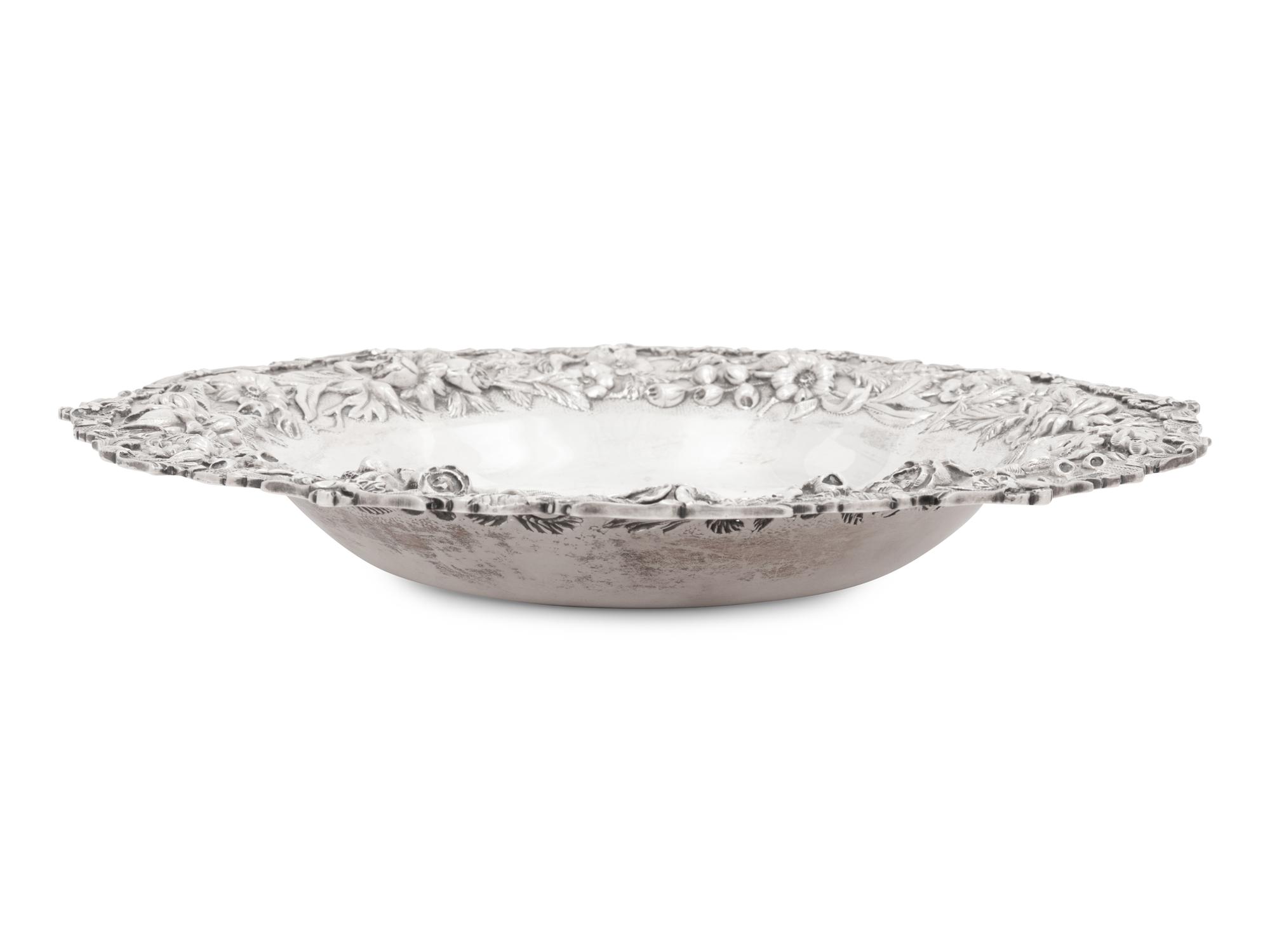 An American Silver Repoussé Bowl