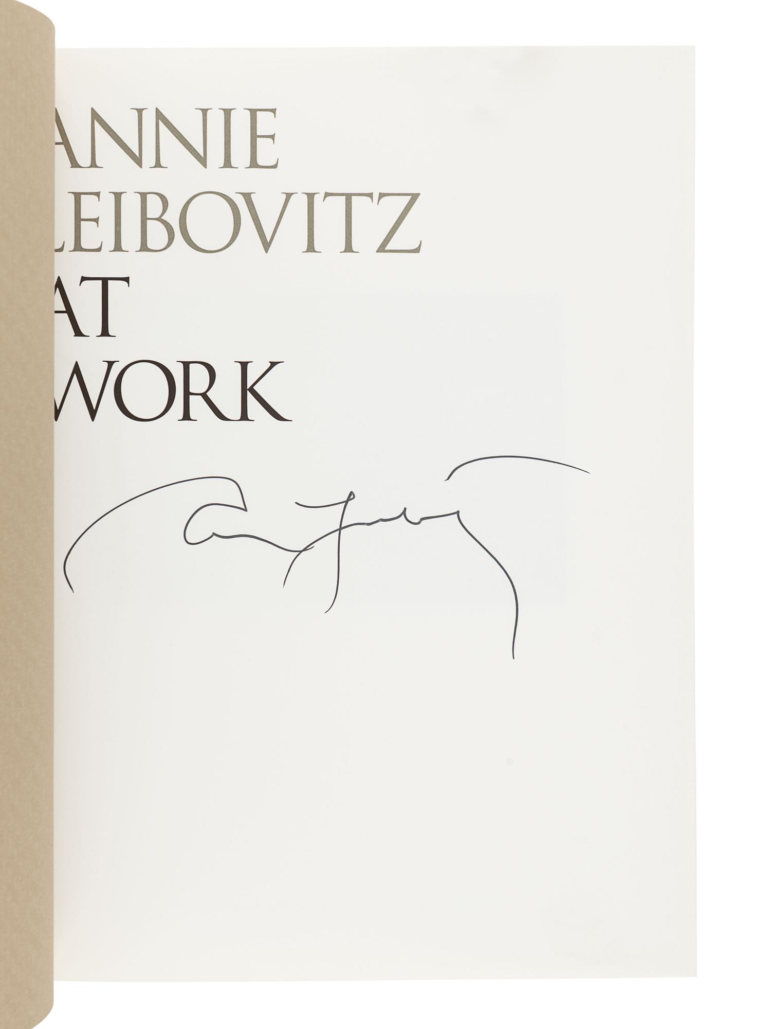 [PHOTOBOOKS]. LEIBOVITZ, Annie (b. 1949). A group of 3 works by Leibovitz, comprising: