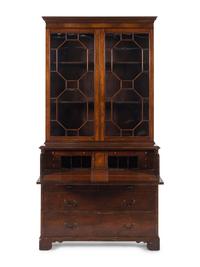 A George III Style Mahogany Bookcase