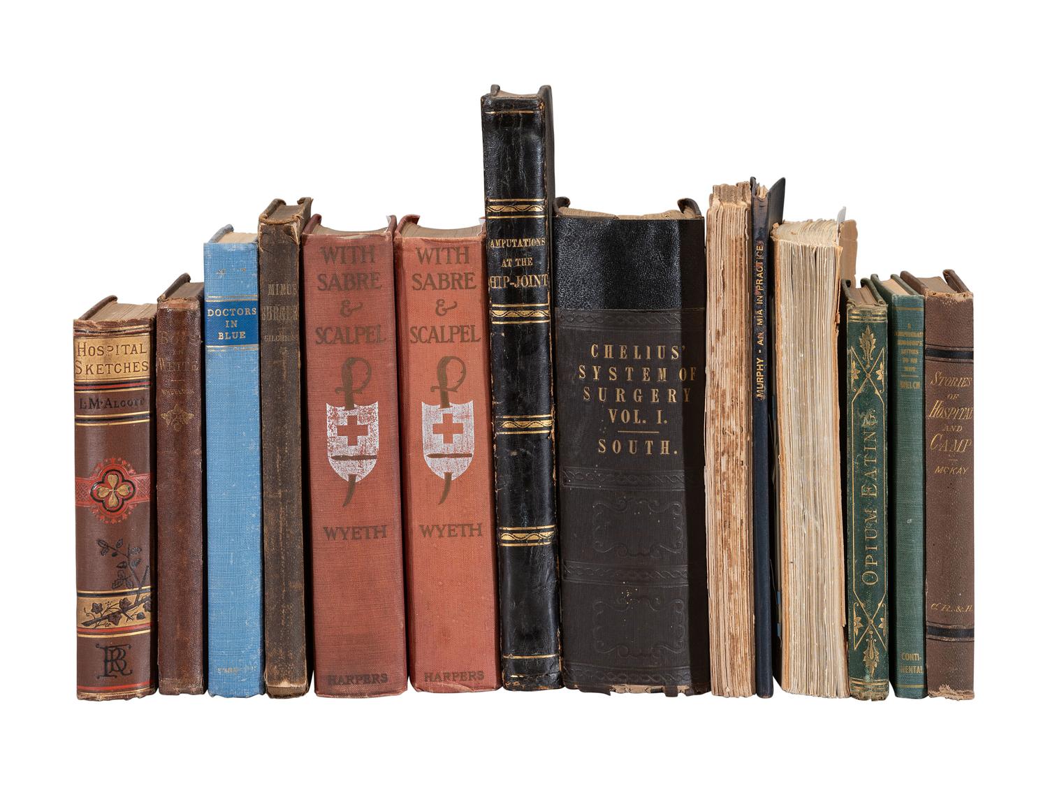 [CIVIL WAR]. Civil War medicine. Approx. 22 volumes.