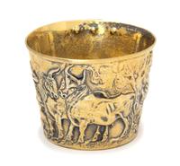 A Grecian Silver Gilt Cup, Ilias Lalaounis, 20th Century,