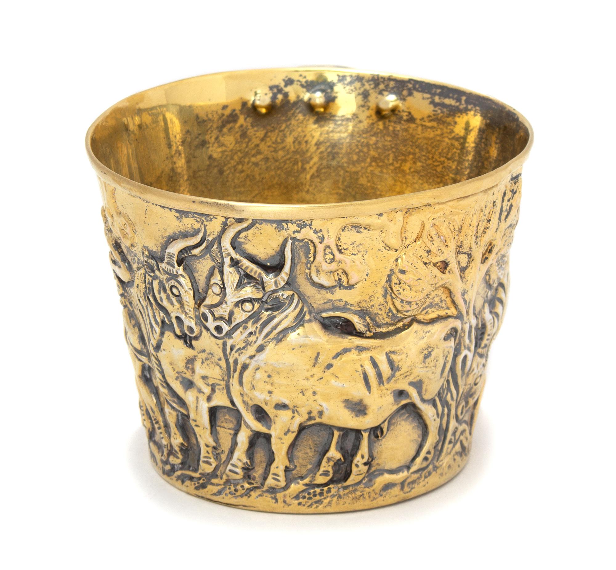 A Grecian Silver Gilt Cup, Ilias Lalaounis, 20th Century,