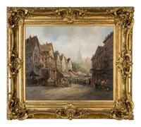 Market Scene, Strasbourg
