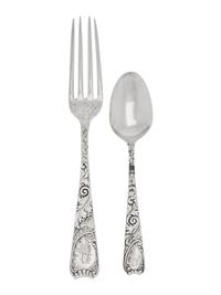An American Silver Flatware Service