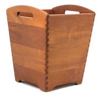 A Modern Danish Wastebasket Height 14 x diameter 11 3/4 inches. — 20TH CENTURY