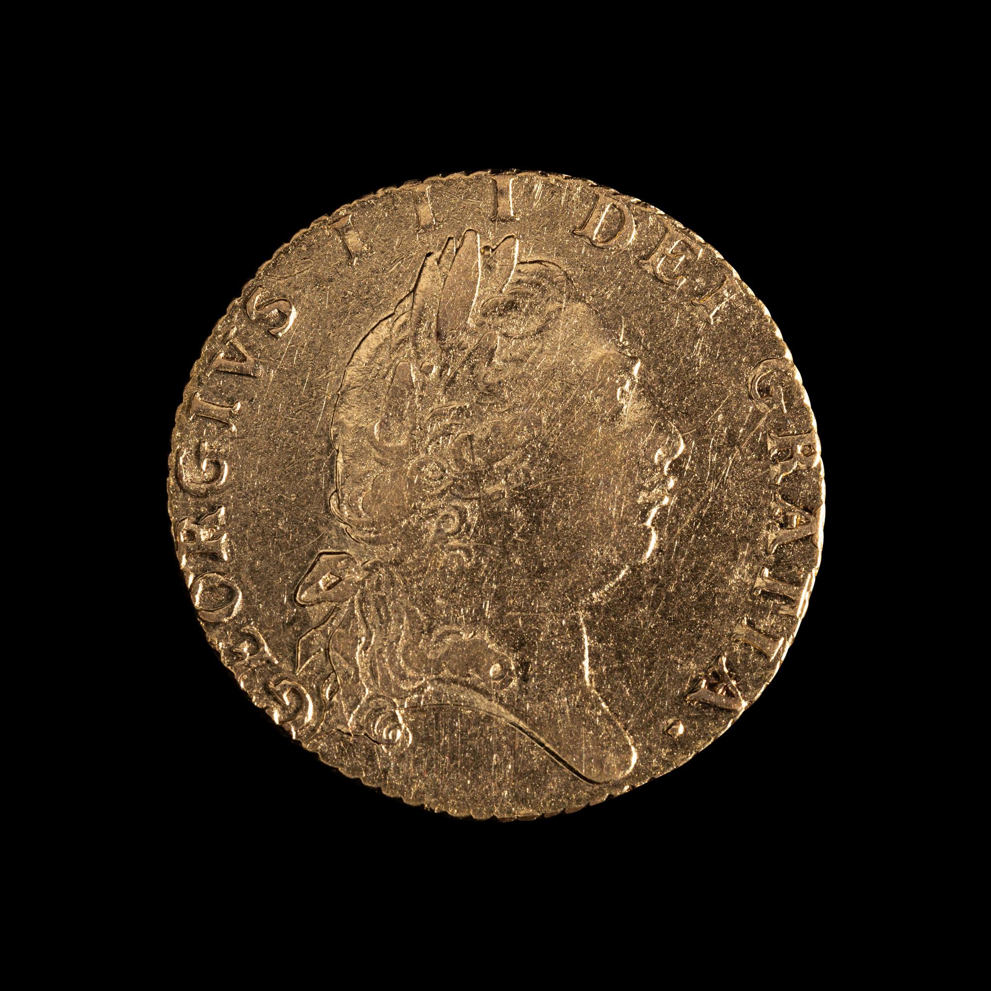 [ GREAT BRITAIN] George III Gold Half-Guinea 1798