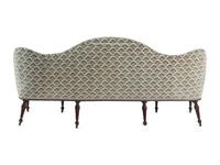 A George III Carved Mahogany Settee