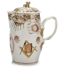 Chinese Export porcelain cider jug late 18th/early 19th century