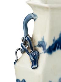 Three Pairs of Chinese Blue and White Porcelain Vases